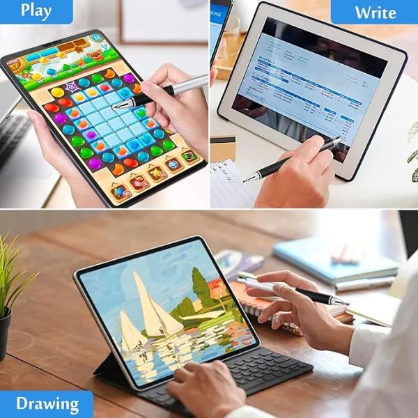Stylus Pen Touch Screens Capacitive Disc Tip Pencil Pencil Tablet Stylus Pencil All Devices - Image 2