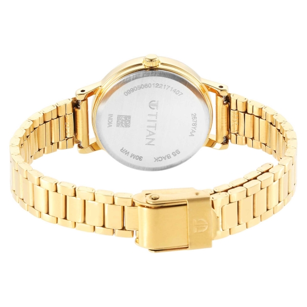 Titan Karishma Green Dial Analog Stainless Steel Strap watch for Women - Image 6