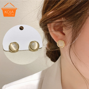 KOJA Korean Elegant Design Stud Shape Earrings 1
