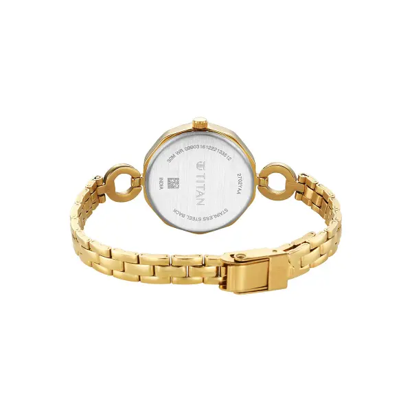 Titan Karishma Silver Dial Watch for Women 2702YM01 - Image 5