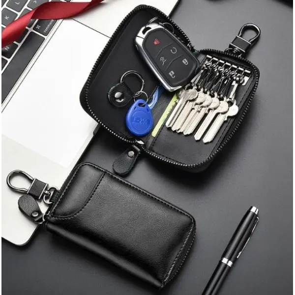 Premuium Quality Leather Key bag for men and women in medium size - Image 3