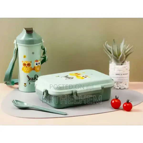 Kids Lunch Box With Water Bottle - Image 2