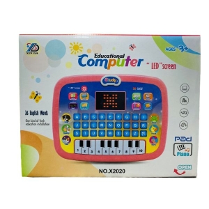 Kids Educational Computer Learning Laptop With LED Screen, Early Learning Tablet For Boys/Girls