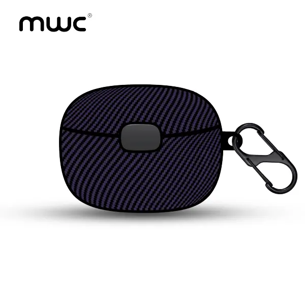 MWC Earpods Pro 1/2 Carbon Fibre Texture Cover | Shock-Proof Protective case | Available in 4 Colors - Image 4