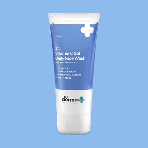 The Derma Co 2% Vitamin C Gel Daily Face Wash-80ml - Image 3