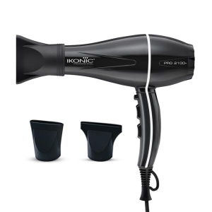 Ikonic Pro 2100+ Hair Dryer 2000W, Black by Genuine Collection