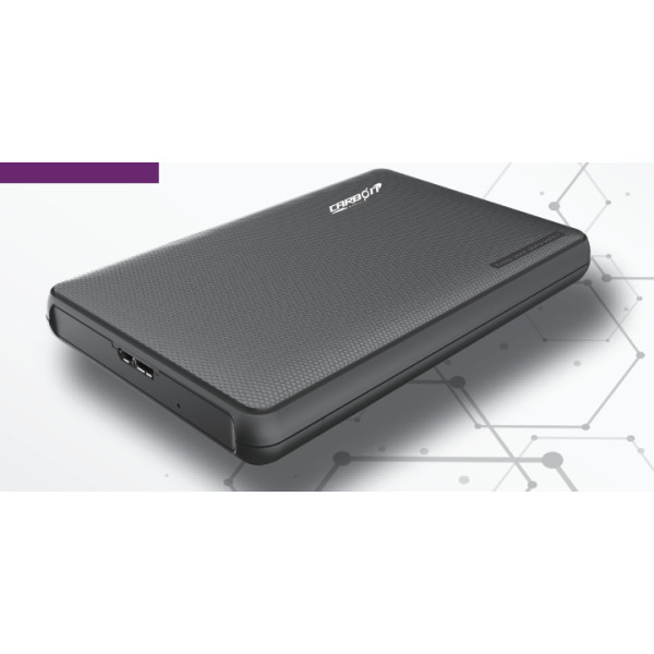 Carbon CR-201 5Gbps Premium Hard Disk Case External Hard Drive Case - Image 2