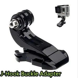 J-Hook Buckle Adapter Surface Mount Vertical For Gopro Dji Action Camera