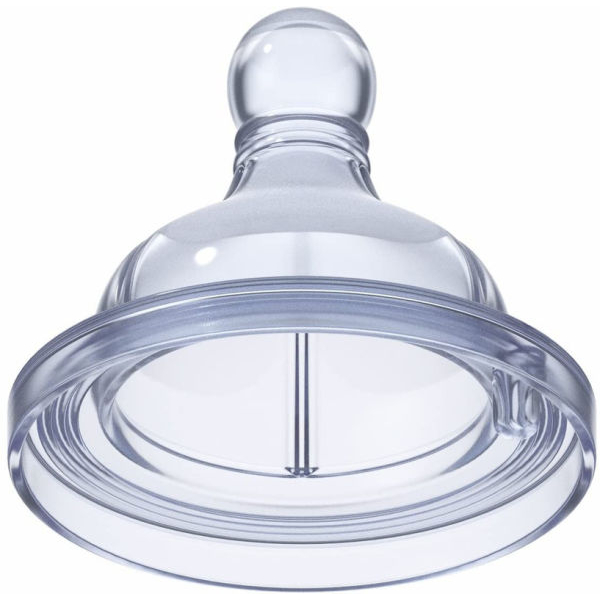 Chicco Welfare Medium Teats Silicone Set of 2, White/2 Months - Image 3