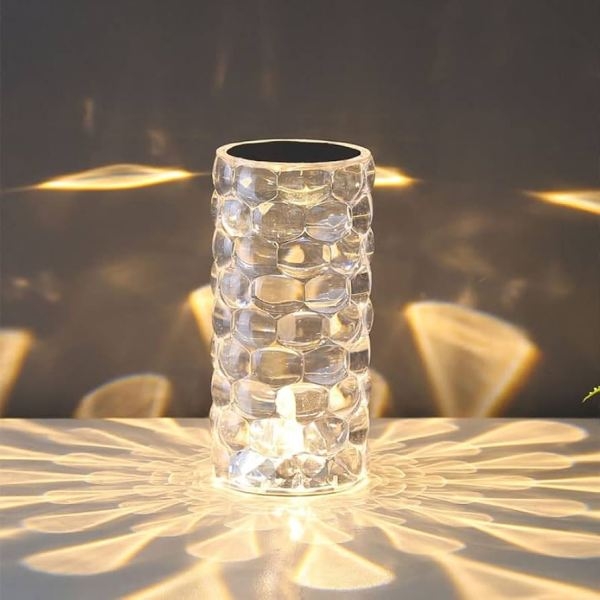 LED Water Drop Cordless Crystal Table Lamp - Image 4