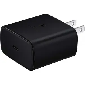 45W Usb-C Super Fast Charging Wall Charger For Cellular Phones, Laptops (Black)