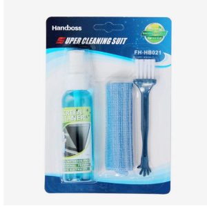 3 in 1 Laptop Cleaning Kit Monitor TV PC LED LCD Screen Cleaner Cloth Brush