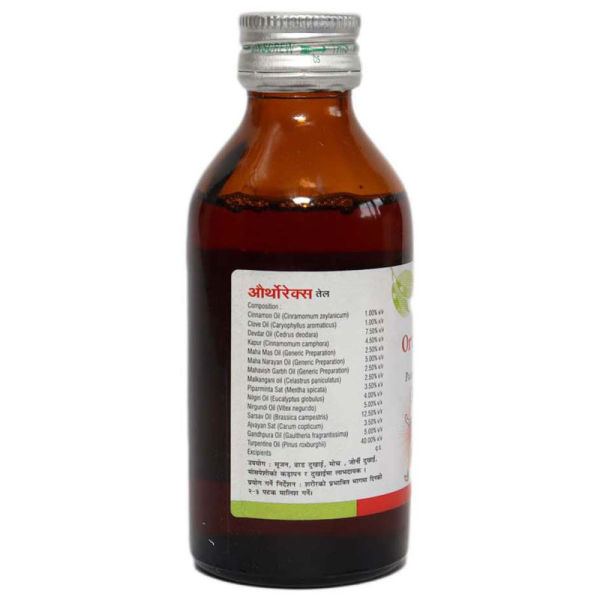 Orthorex Massage Oil 100 ml Pain Reliever Oil - Image 3