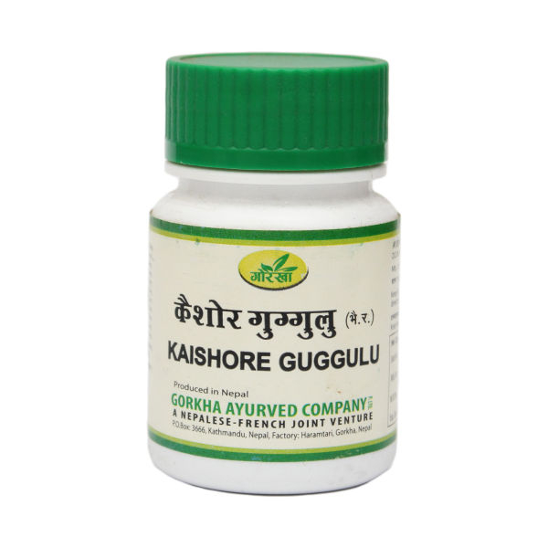 Gorkha Kaishore Guggulu 60 Tabs - Image 2