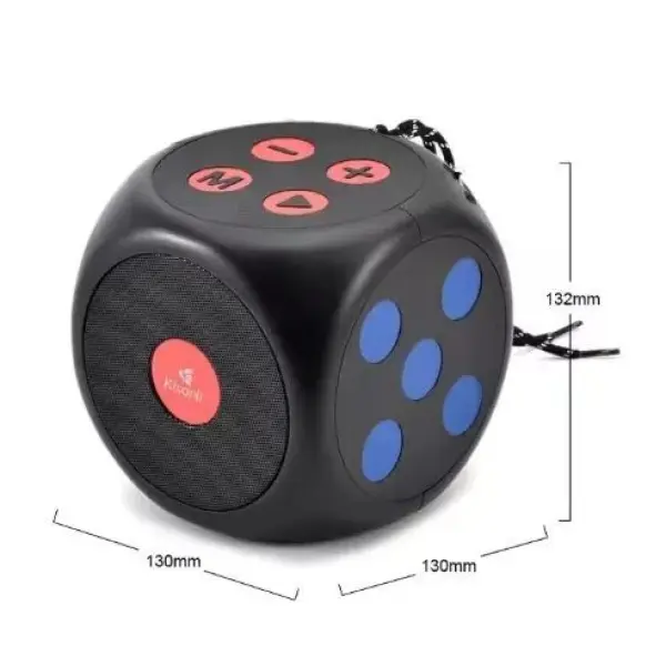 Kisonli G15 Portable Music BlueTooth Dice Mini Speaker - Image 3