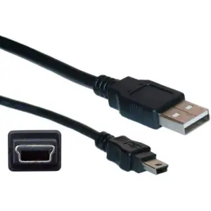 Mini USB Cable V3 To USB Charger Cable for MP3 MP4 Player Car DVR GPS Digital Camera HDD Mini Usb