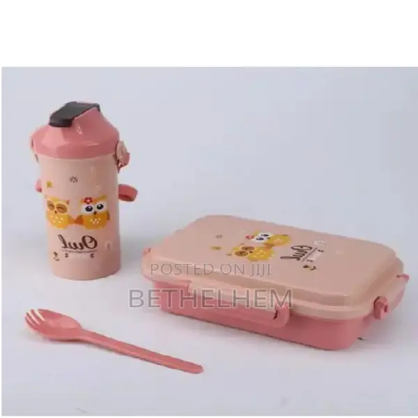 Kids Lunch Box With Water Bottle - Image 4