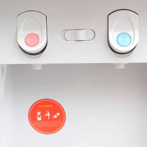 BALTRA Belly Standing Water Dispenser | 2 taps for hot & normal water | Heating capability: 5 L/hr | Heating temperature: 90°C | Made with ABS material | Cabinet & storage compartment | 550 W | 12 months warranty - Image 2