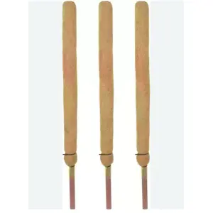 2Pcs 3 Feet Non-Bendable Pole for Big Plants