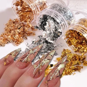 2Pcs Professional Nail Foil Paper for Pretty Nails