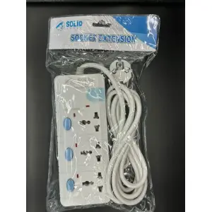 3, 4, 5 And 6 Outlet Power Electrical Wall Plug Socket Surge Protector Strip Switch Adapter -5M Cable