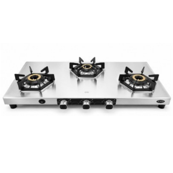 3 Burner Auto Ignition Gas Stove