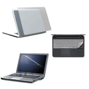3 In 1 Laptop Skin Pack More Safe More Protection 14.6"