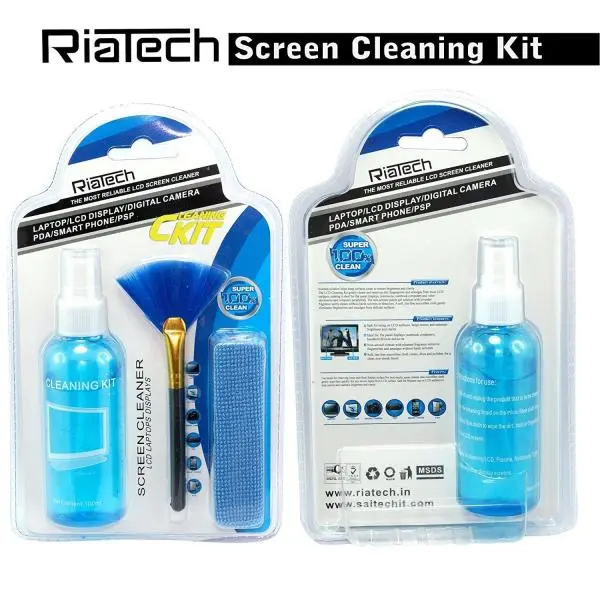 3 In 1 Screen Cleaning Kit With Microfiber Cloth & Brush For Laptops,Mobiles,Lcd,Led,Computers - Image 5