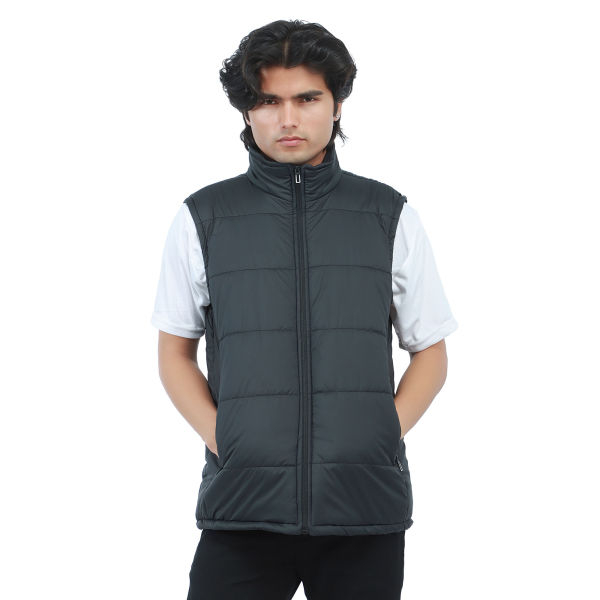 3 Layer Holofill Winter Warm Half Jacket For Men's. - Image 2