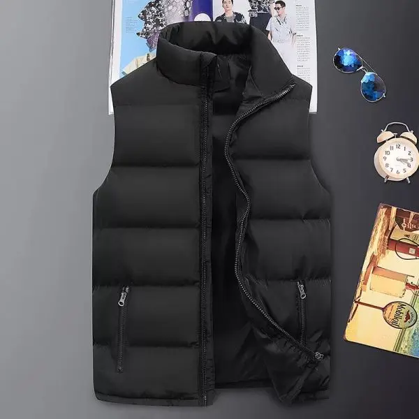 3 Layer Windproof Holofill Half Sleeves Winter Jacket For Men - Multicolor | Fashion | Jacket For Men - Image 3