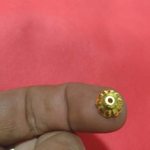 30 Grams Flower Bead Caps For Silk Thread Jewellery Making
