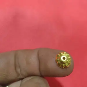 30 Grams Flower Bead Caps For Silk Thread Jewellery Making