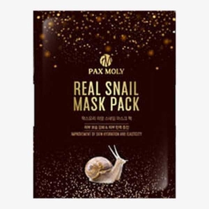 Pax Moly Korea Real Snail Mask Pack – 5 Sheet Set