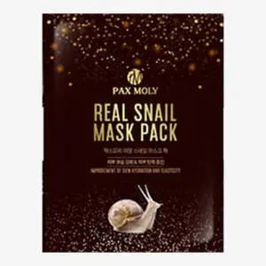 Pax Moly Korea Real Snail Mask Pack – 5 Sheet Set
