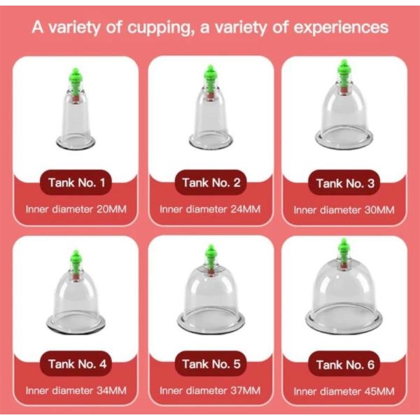 4 Gear Electric Cupping Massage Device Vacuun Scraping Suction Cups Body Guasha Therapy Anti Cellulite Slimming Fat Burner Tool - Image 2