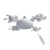 30W Flower Fan Light And 60W Drn Ceiling Fan Light E27 With Remote Control | Warm | White | Natural Light