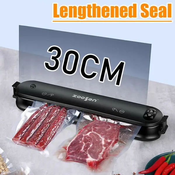 Vacuum Sealer Machine Food Preservation Storage Saver Automatic With Seal Bag - Image 4