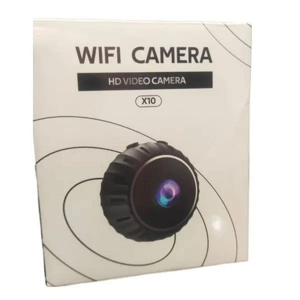 X10 HD Infrared Night Vision Mini WiFi Camera With Base - Image 2