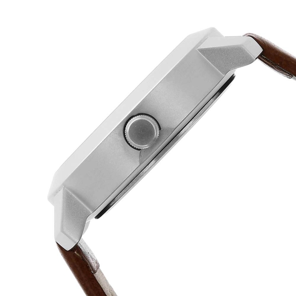 Fastrack Quartz Analog White Dial Leather Strap Watch for Guys - Image 3