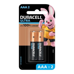 Duracell Ultra Alkaline 1.5V AAA Battery (Pack of 2) By Mitrata
