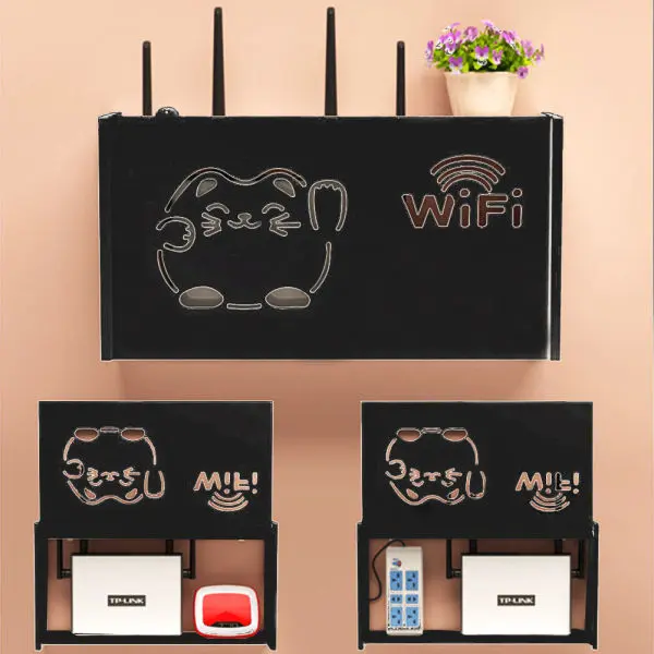 Folding Router Holder with Multiplug Organizer - Image 2