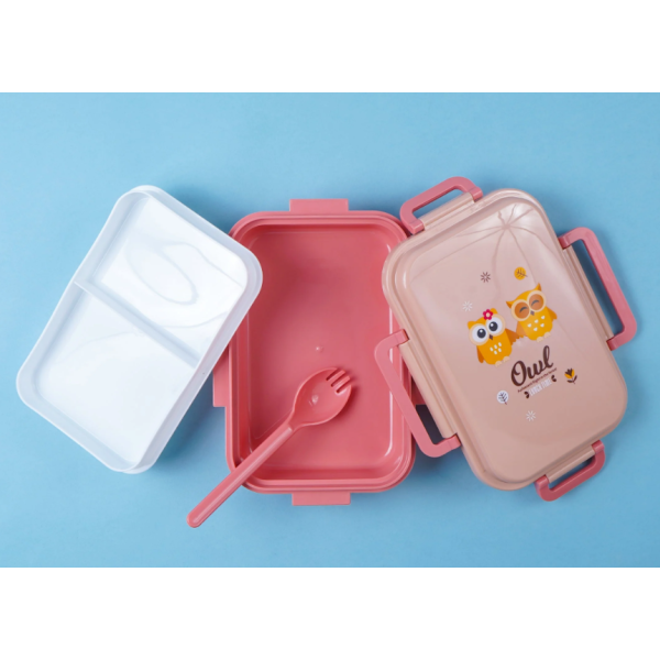 Kids Lunch Box & Water Bottle Set Peach - Sunshine - Image 2