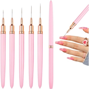 Nail Art Brush Lining Brush Nail Liner Brush 7mm-30mm for Nail Technicians Manicure Tools