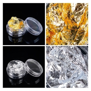 2Pcs Professional Nail Foil Paper for Pretty Nails