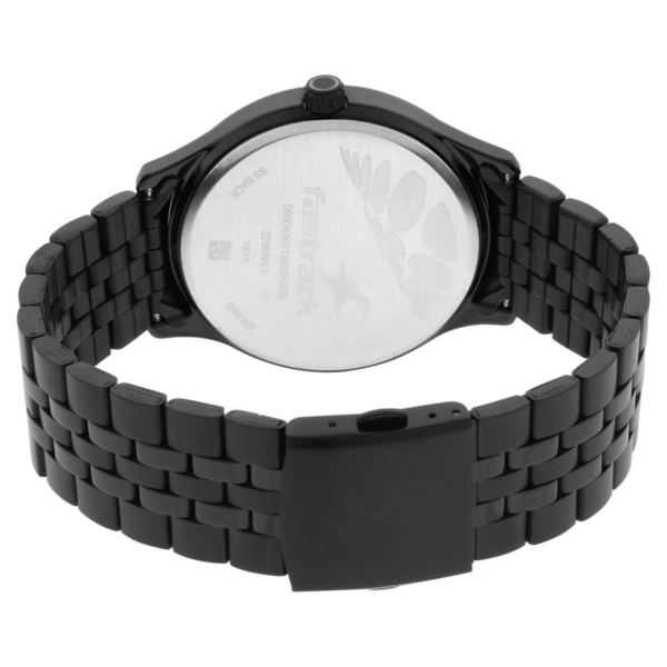 Fastrack Gamify Quartz Analog Grey Dial Metal Strap Watch for Guys - Image 5
