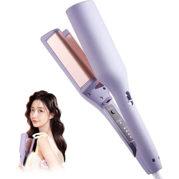 32mm French Egg Roll Hair Curler Water Ripple Large Roll Wave Wool Roll Splint Negative Ion Does Not Hurt Hair Artifact - Image 3