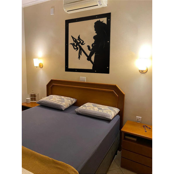 Shiva Wooden Canvas Wall Art Decor Sculpture Decorative Home Décor Large (2ft) - Image 3