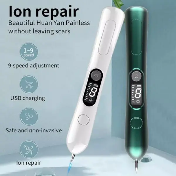 LCD Laser Plasma Mole & Skin Removal Pen Beauty Tool Skin Care Equipment for Salons Skin Clinics - Image 4
