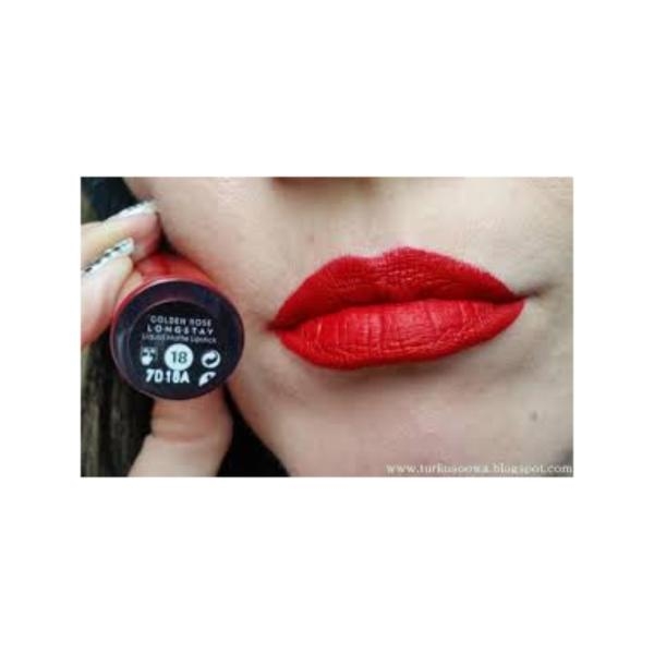 Golden Rose Longstay Liquid Matte Lipstick Kissproof 18 - Image 2