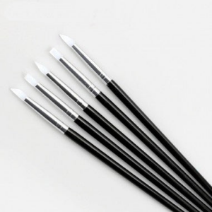 Nail Art Silicon Pen for Nail Technicians Nail Design Manicure Tool Pedicure Tool Set Beauty Accessories 5pcs Set